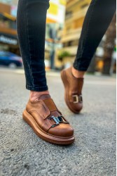 Erkek Sneaker - Taba - 297