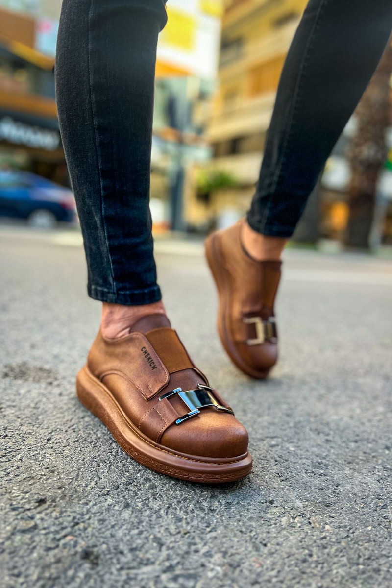 Erkek Sneaker - Taba - 297