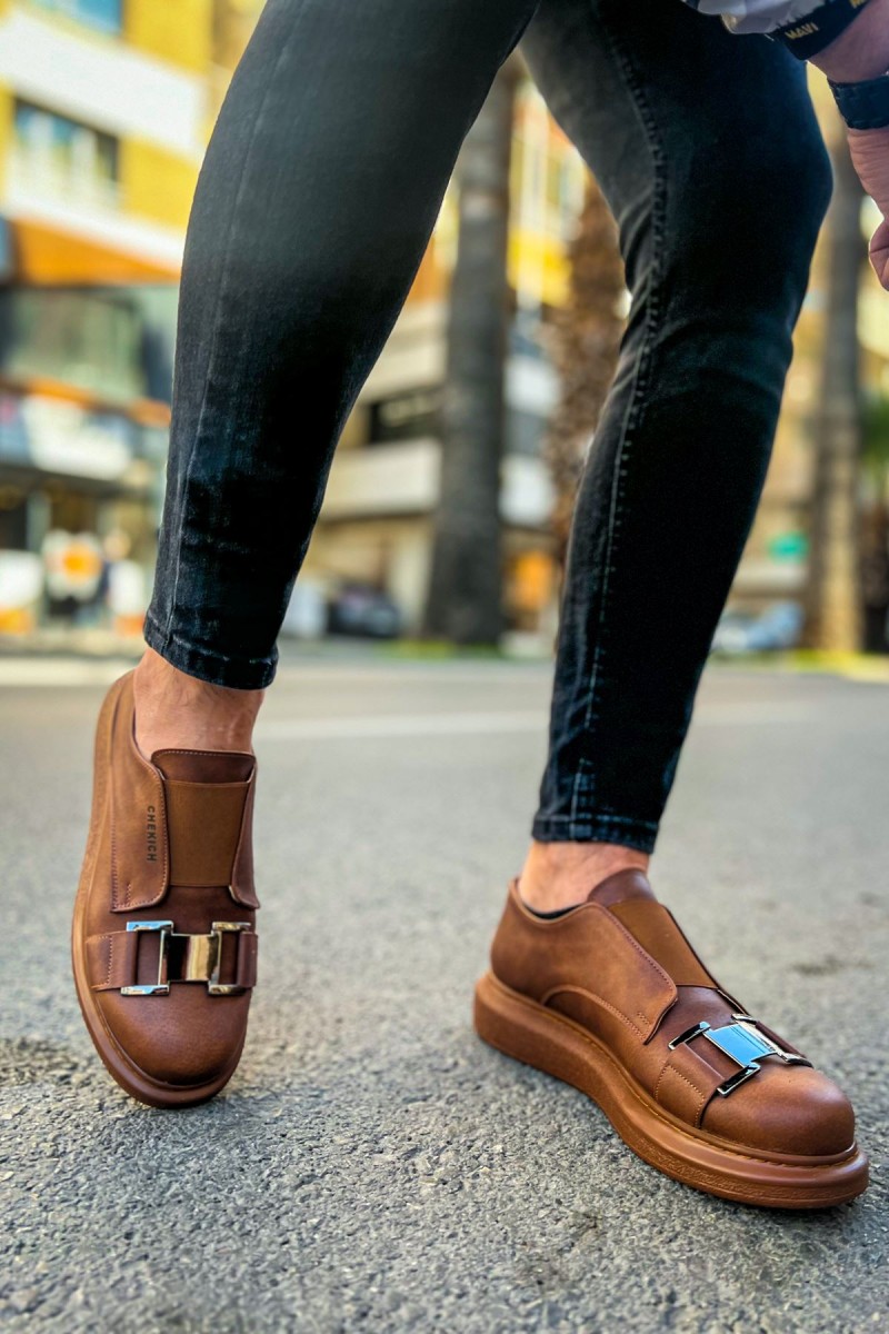 Erkek Sneaker - Taba - 297