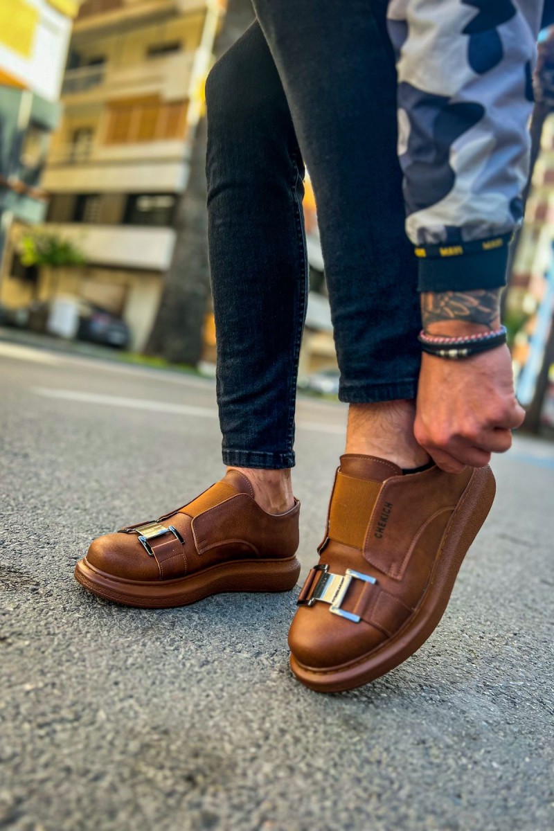 Erkek Sneaker - Taba - 297