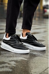 Erkek Sneaker - Siyah Beyaz - 299