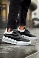 Erkek Sneaker - Siyah Beyaz - 299
