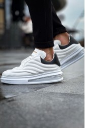 Erkek Sneaker - Beyaz Siyah - 299