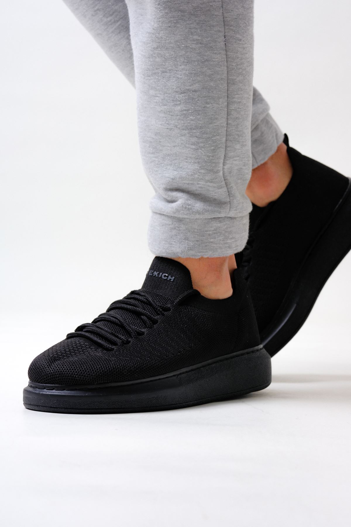 Erkek Sneaker - Siyah - 307