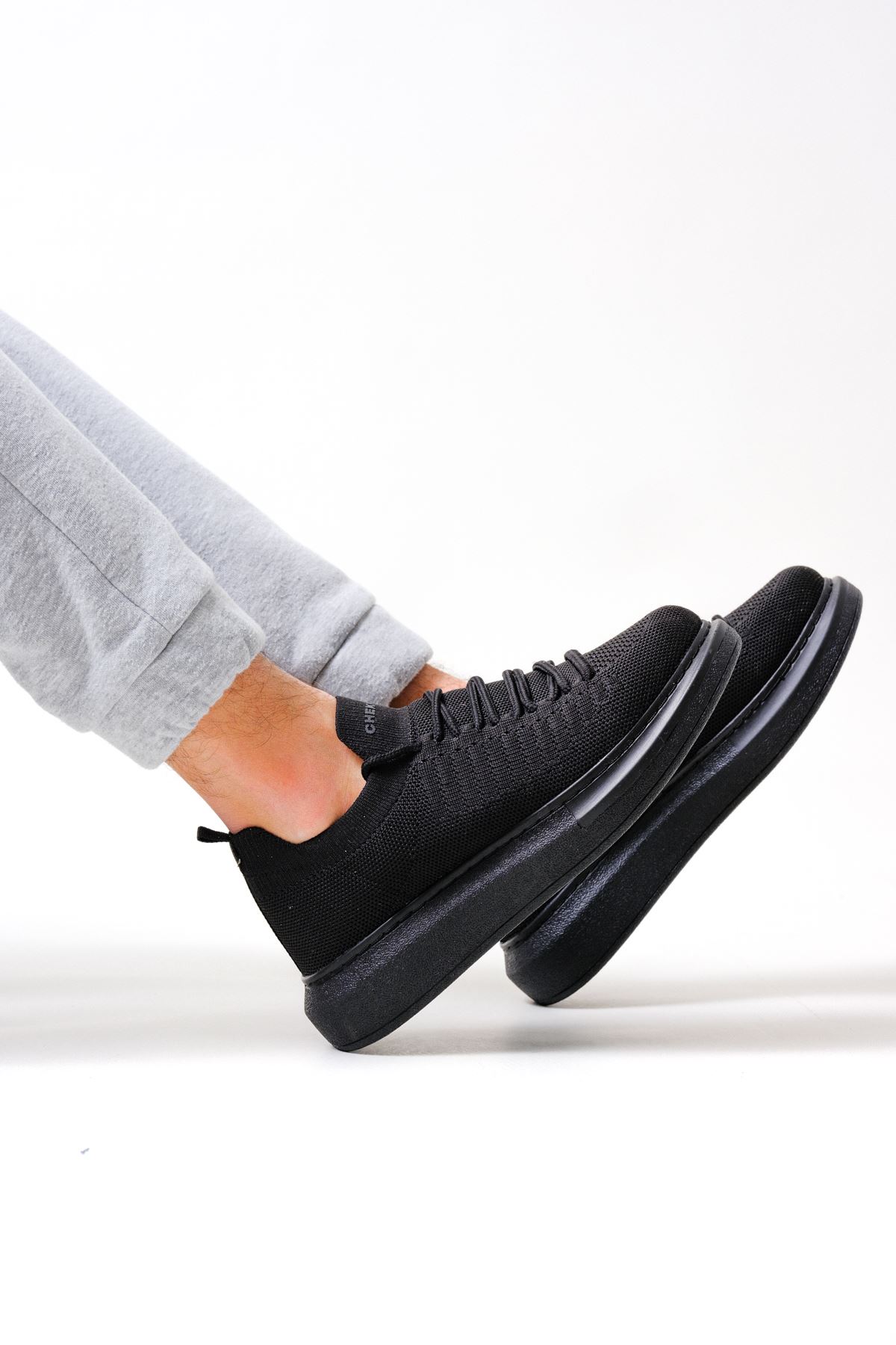 Erkek Sneaker - Siyah - 307