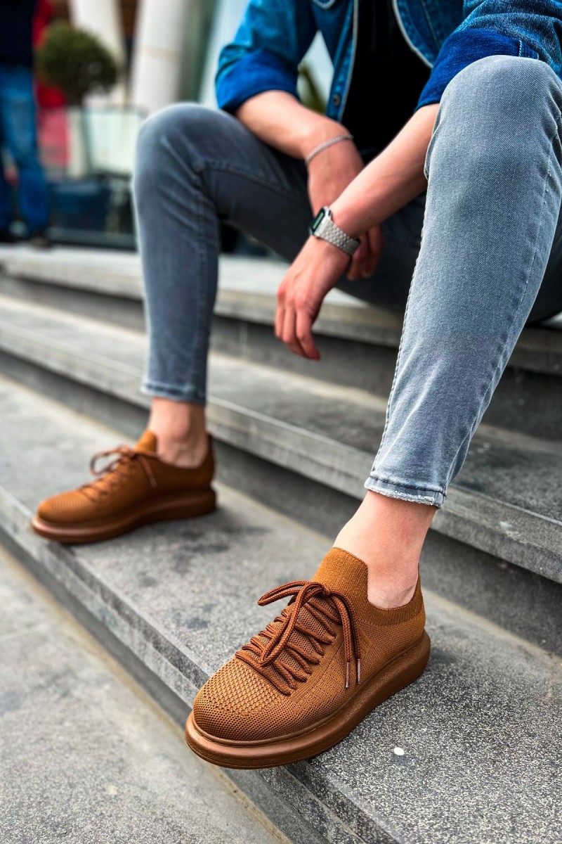Erkek Sneaker - Kahverengi - 307