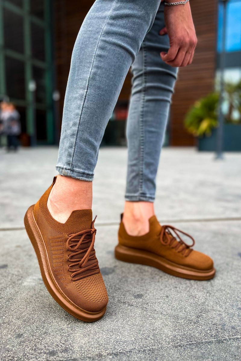 Erkek Sneaker - Kahverengi - 307