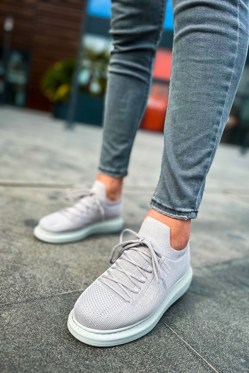 Erkek Sneaker - Gri - 307