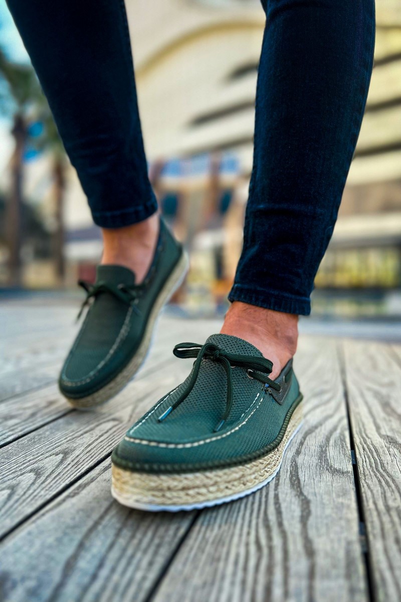 Erkek Klasik Ayakkabı - Haki - 311