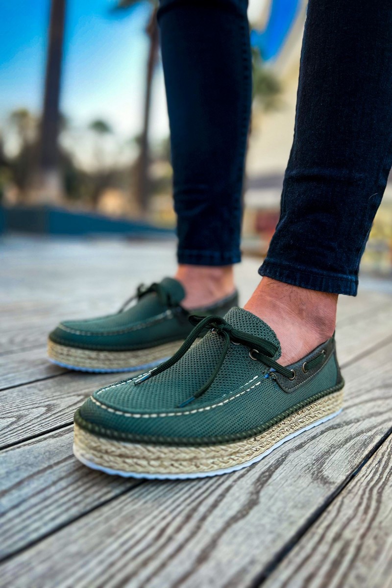 Erkek Klasik Ayakkabı - Haki - 311