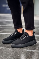 Erkek Sneaker - Siyah Süet - 319