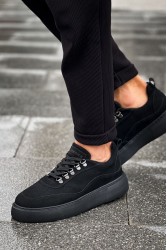 Erkek Sneaker - Siyah Süet - 319