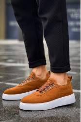 Erkek Sneaker - Taba Süet - 319