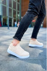 Erkek Sneaker - Bej - 411