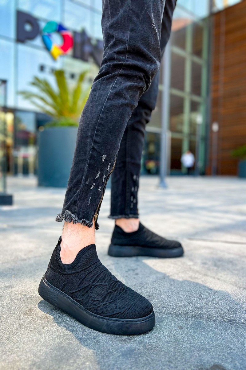 Erkek Sneaker - Siyah - 411