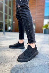 Erkek Sneaker - Siyah - 411