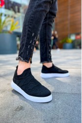 Erkek Sneaker - Siyah Beyaz - 411