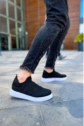 Erkek Sneaker - Siyah Beyaz - 411