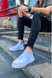 Erkek Sneaker - Beyaz - 411