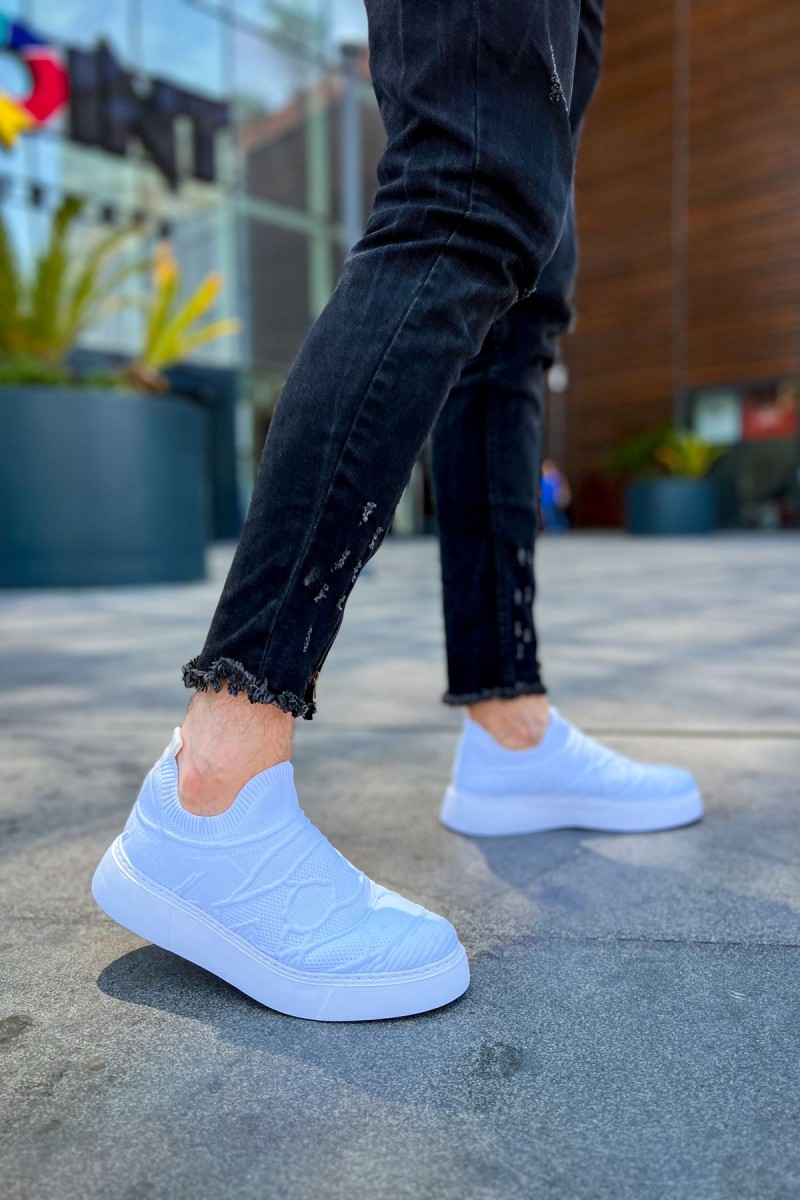 Erkek Sneaker - Beyaz - 411