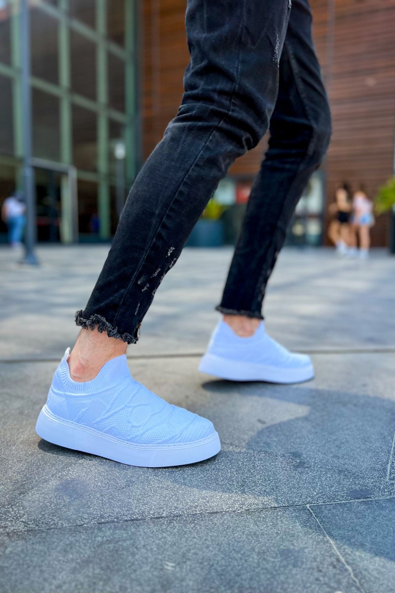 Erkek Sneaker - Beyaz - 411