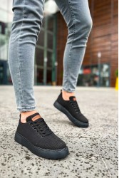 Erkek Sneaker - Siyah - 413