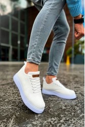 Mens Sneakers - White - 413