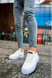 Mens Sneakers - White - 413