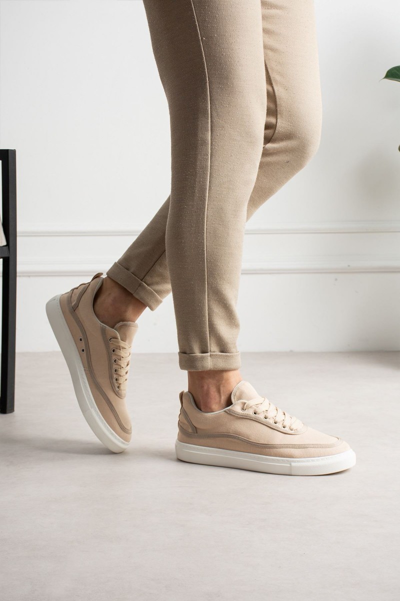 Erkek Sneaker - Bej - 625