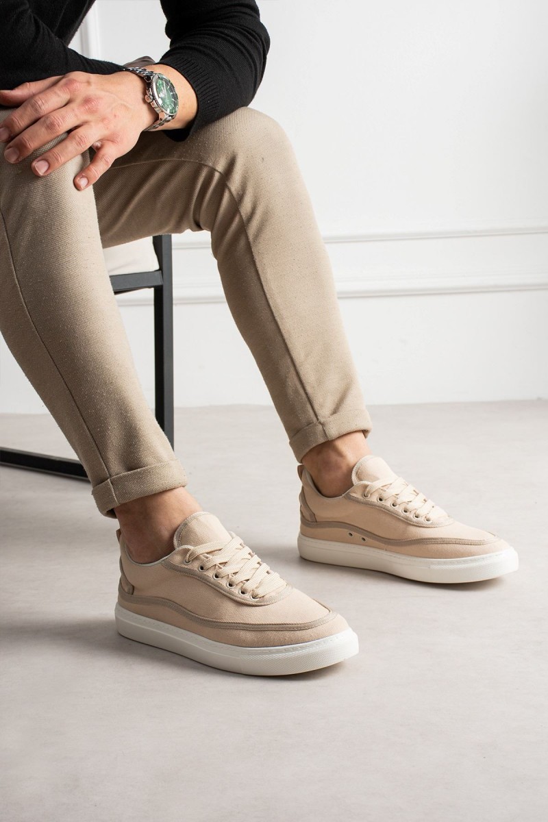 Erkek Sneaker - Bej - 625