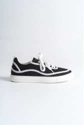 Erkek Sneaker - Siyah Beyaz - 625