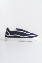 Erkek Sneaker - Lacivert - 625