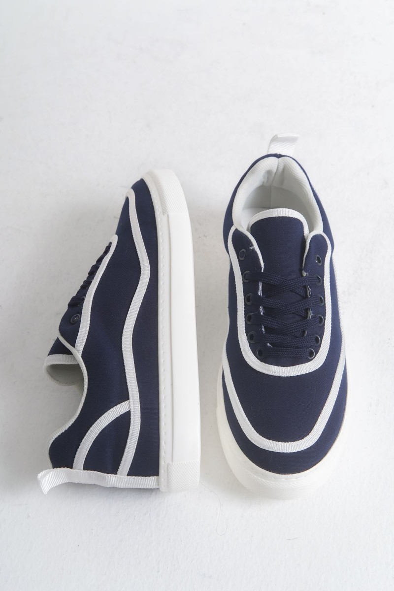 Erkek Sneaker - Lacivert - 625