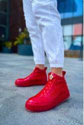 Erkek Bot - Kırmızı Rugan  - 973