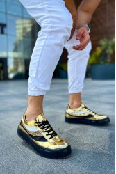 Erkek Sneaker - Altın  - 975