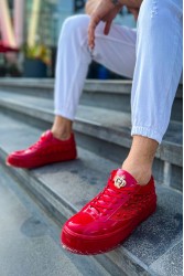 Erkek Sneaker - Kırmızı  - 975