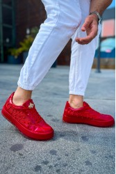 Erkek Sneaker - Kırmızı  - 975