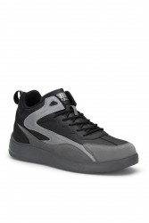 Erkek Bilekli Sneaker - Siyah Gri- DS3.1204