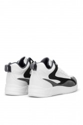 Erkek Bilekli Sneaker - Beyaz Gri- DS3.1204