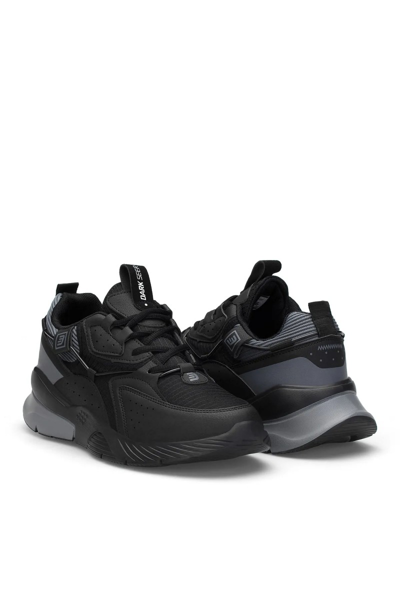 Erkek Sneaker - Siyah Gri - DS3.1205