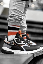 Erkek Sneaker - Siyah Beyaz Buz - DS3.1205