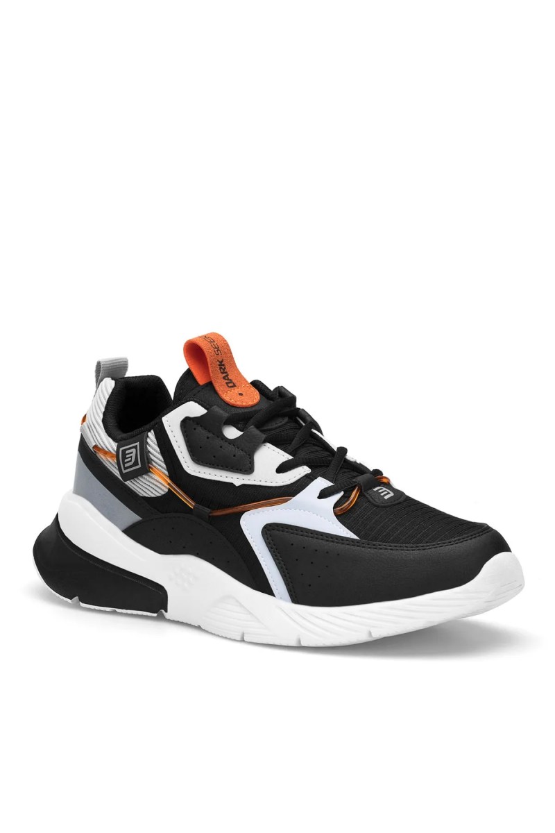Erkek Sneaker - Siyah Beyaz Buz - DS3.1205