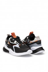 Erkek Sneaker - Siyah Beyaz Buz - DS3.1205