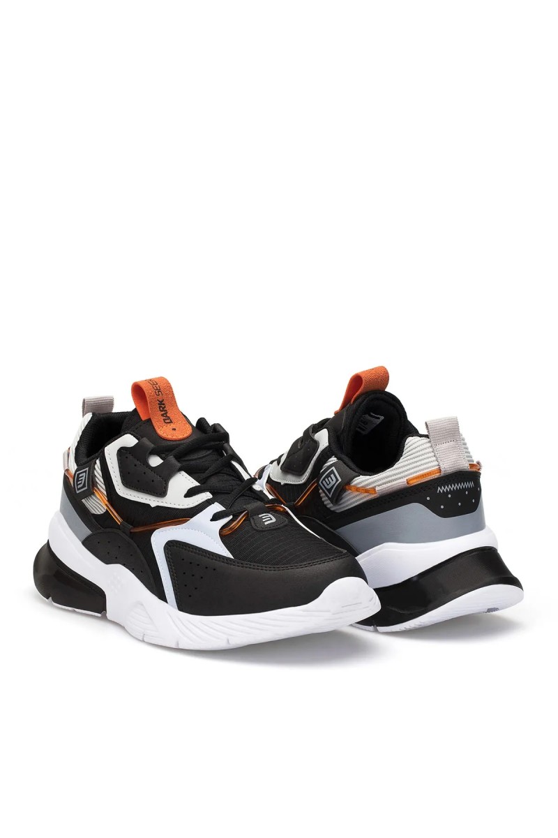 Erkek Sneaker - Siyah Beyaz Buz - DS3.1205