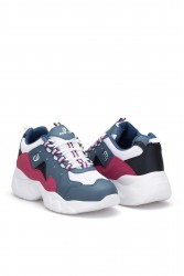 Kadın Sneker - Beyaz Mavi - DS3.5100