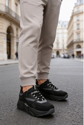 Erkek Sneaker - Siyah - 1838