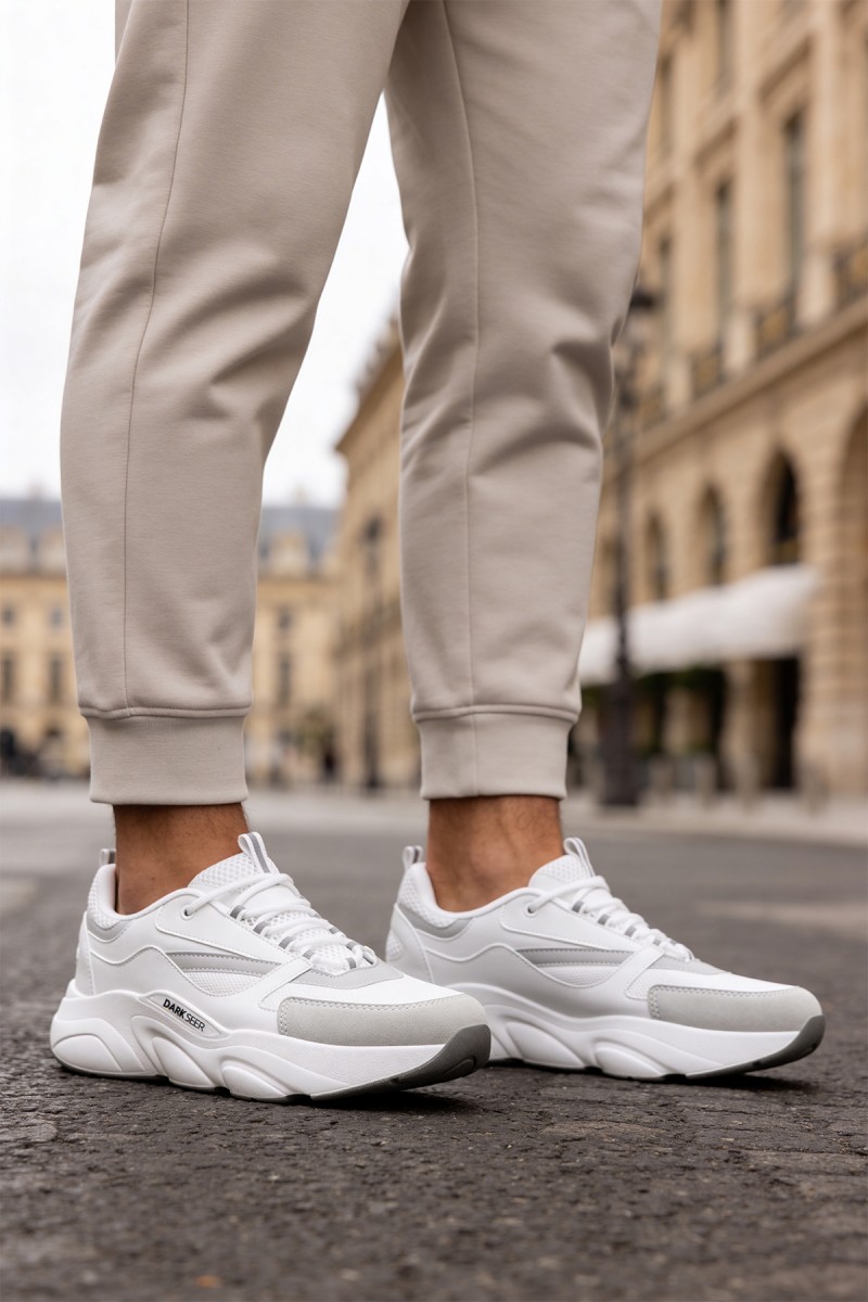 Mens Sneakers - White - 1838