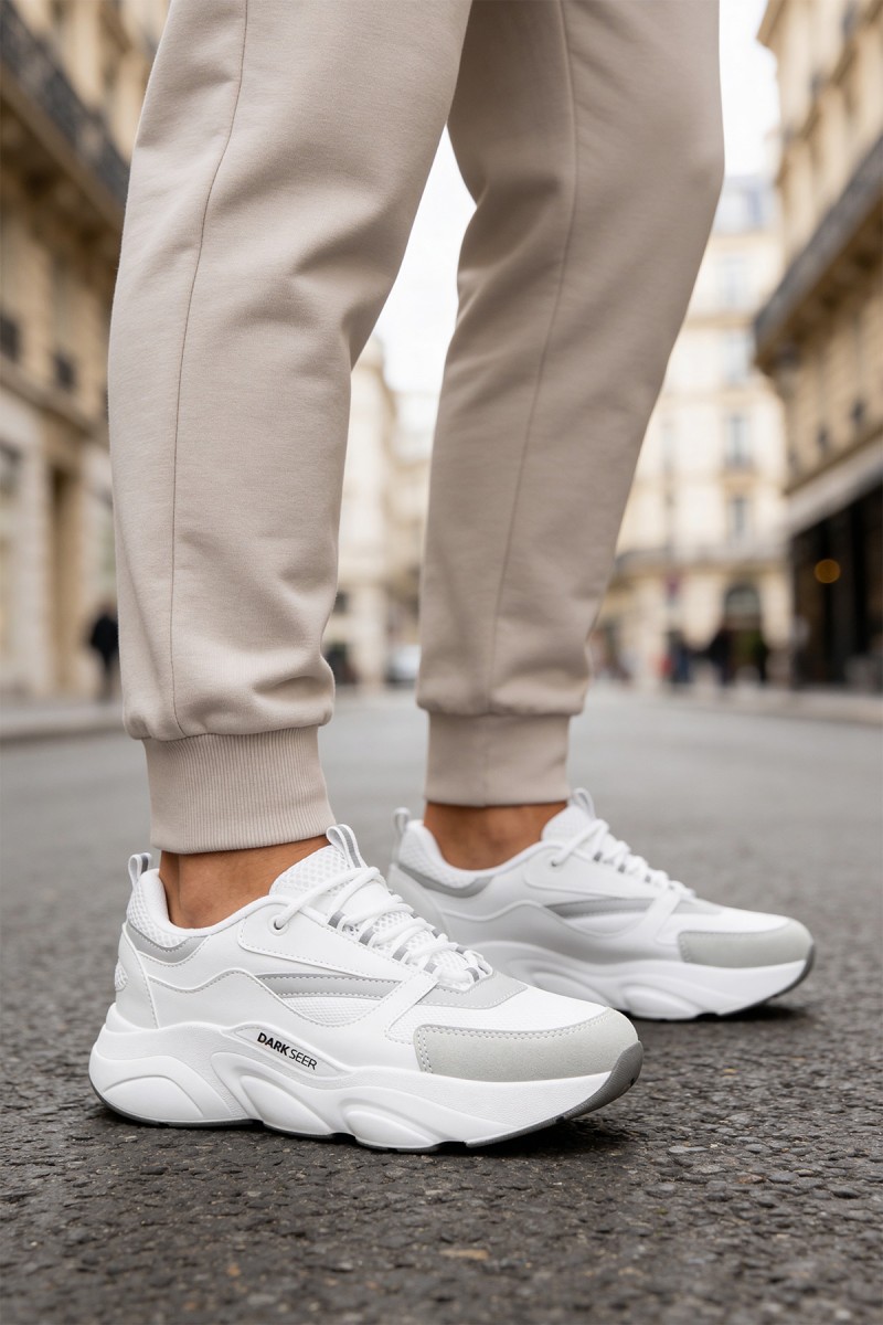 Mens Sneakers - White - 1838