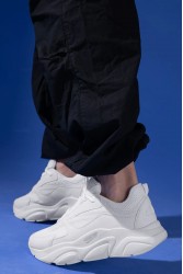 Erkek Sneaker - Full Beyaz - DS.MJ1838