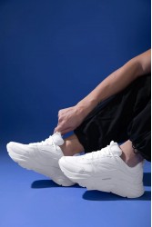 Erkek Sneaker - Full Beyaz - DS.MJ1838